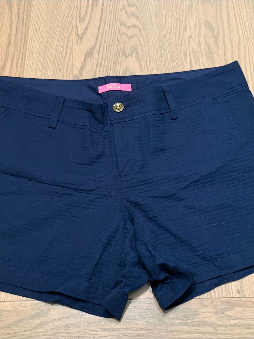 Lilly Pulitzer Navy High Waist Women's Shorts